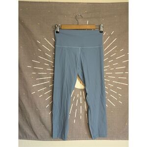Lululemon Oasis Blue Ribbed 23” Align Leggings
